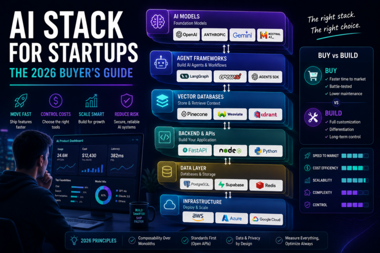 AI Stack for Startups: A 2026 Buyer’s Guide