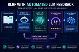 RLHF Without Humans: Training LLMs Using Automated Feedback From Another LLM